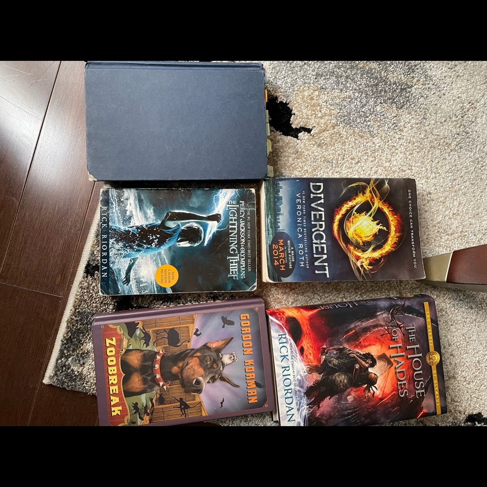5 books for $23